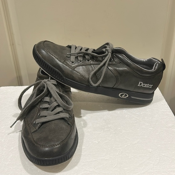 Dexter Other - Dexter Dave men’s lace up bowling w/ slide-rite soles shoes size 11 dark grey